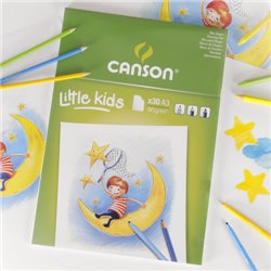 Canson Bloc de dibujo para niños Art Craft