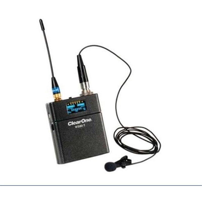 CLEARONE WIRELESS BELTPACK TRANSMITTER WITH 2.4 GHZ RF BAND (910-6104-001)