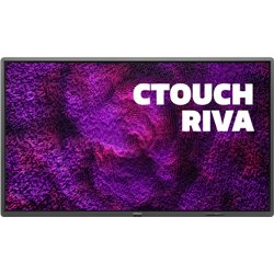 CTOUCH Riva 2,17 m (85.6") 3840 x 2160 Pixeles Multi-touch Negro