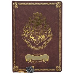 Cuaderno A5 Hogwarts Harry Potter