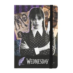 Cuaderno A5 premium Miercoles Addams