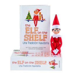 Set Cuento + Muñeco Elfo The Elf On the Shelf español