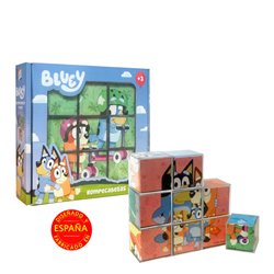 Puzzle Rompecabezas Bluey 9pzs