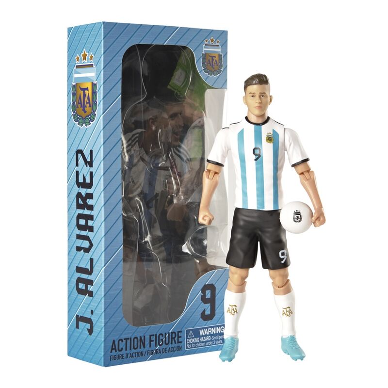 Figura Action Julian Alvarez Argentina 20cm