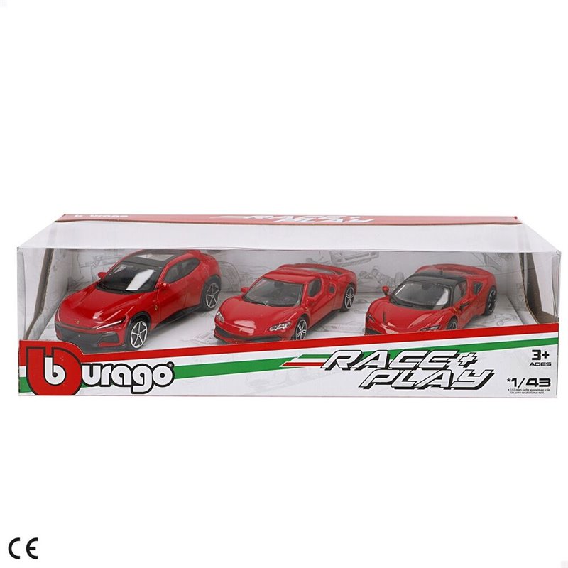 Blister 3 coches Ferrari