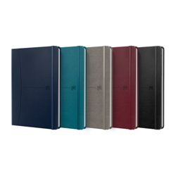 CUADERNO SIGNATURE A5 TAPA EXTRADURA 80H RAYADO HORIZONTAL COLORES SURTIDOS CLASICOS OXFORD 400163610