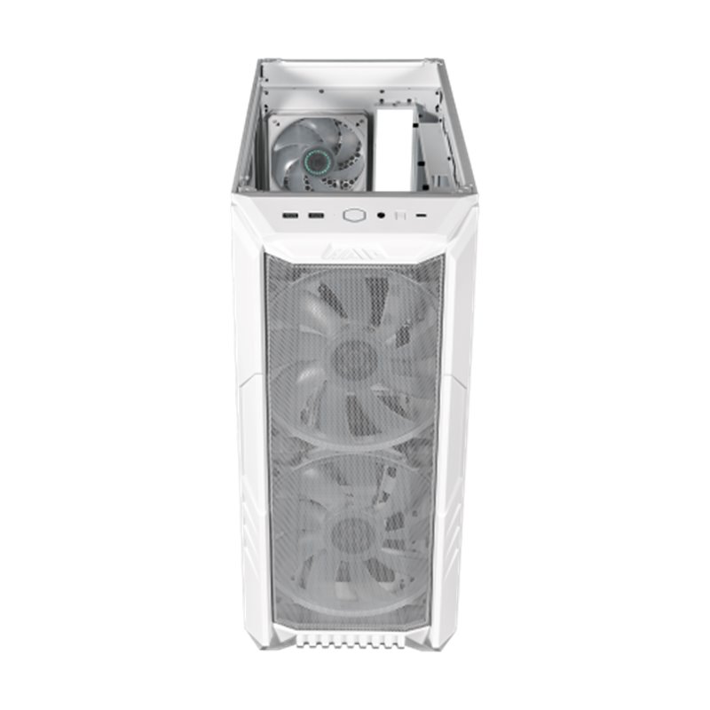 CAJA COOLER MASTER HAF500 E-ATX ARGB BLANCA CRISTAL TEMPLADO (H500-WGNN-S00)