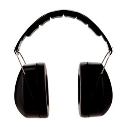 CASCOS OREJERAS ACOLCHADAS CON DIADEMA PLEGABLE PROTECCION AUDITIVA PELTOR 90563E-1 SNR-30DB NEGRO 3M 7100333470