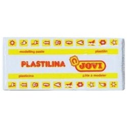 CAJA 15 PASTILLAS PLASTILINA 150 G - BLANCO JOVI 7101