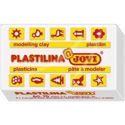 CAJA 30 PASTILLAS PLASTILINA 50 G - BLANCO JOVI 7001