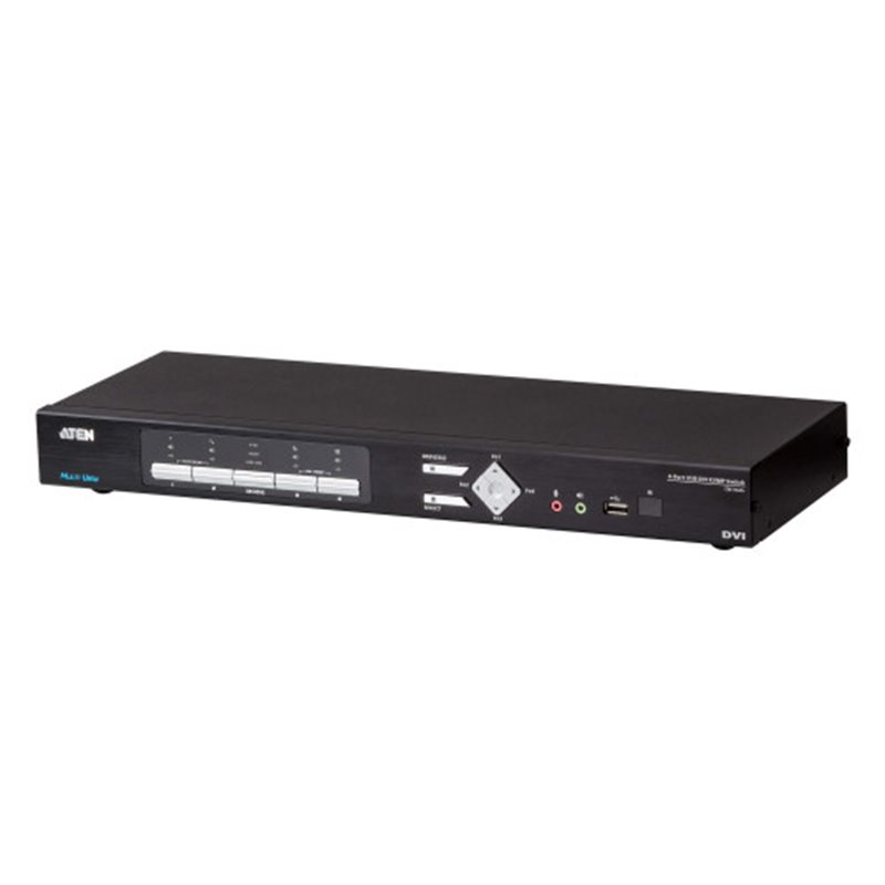 Aten CM1164A interruptor KVM Montaje en rack Negro