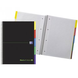 Oxford Europeanbook 5 cuaderno y block A4+ 100 hojas Negro, Verde