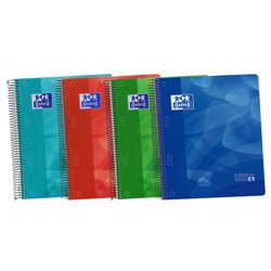 Oxford Europeanbook 4 cuaderno y block A5+ 120 hojas Colores surtidos