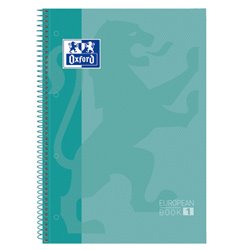 Oxford Europeanbook 1 cuaderno y block A4+ 80 hojas Color menta