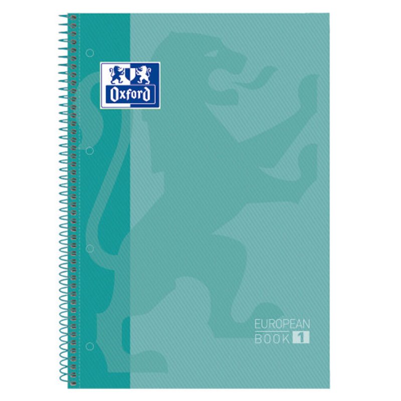 Oxford Europeanbook 1 cuaderno y block A4+ 80 hojas Color menta