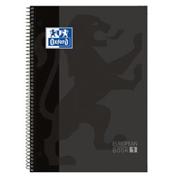 Oxford Europeanbook 1 cuaderno y block A4 80 hojas Negro