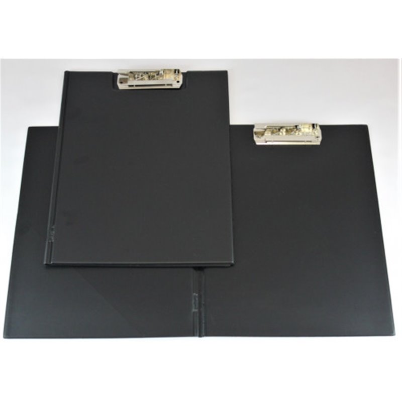 CARPETA FORMATO FOLIO MINICLIP SUPERIOR TAPA C/ VENTANAL NEGRO IBERPLAS 36800