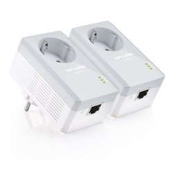 KIT INICIAL DE ADAPTADORES POWERLINES TP-LINK CON ENCHUFE INCORPORADO 500Mbps