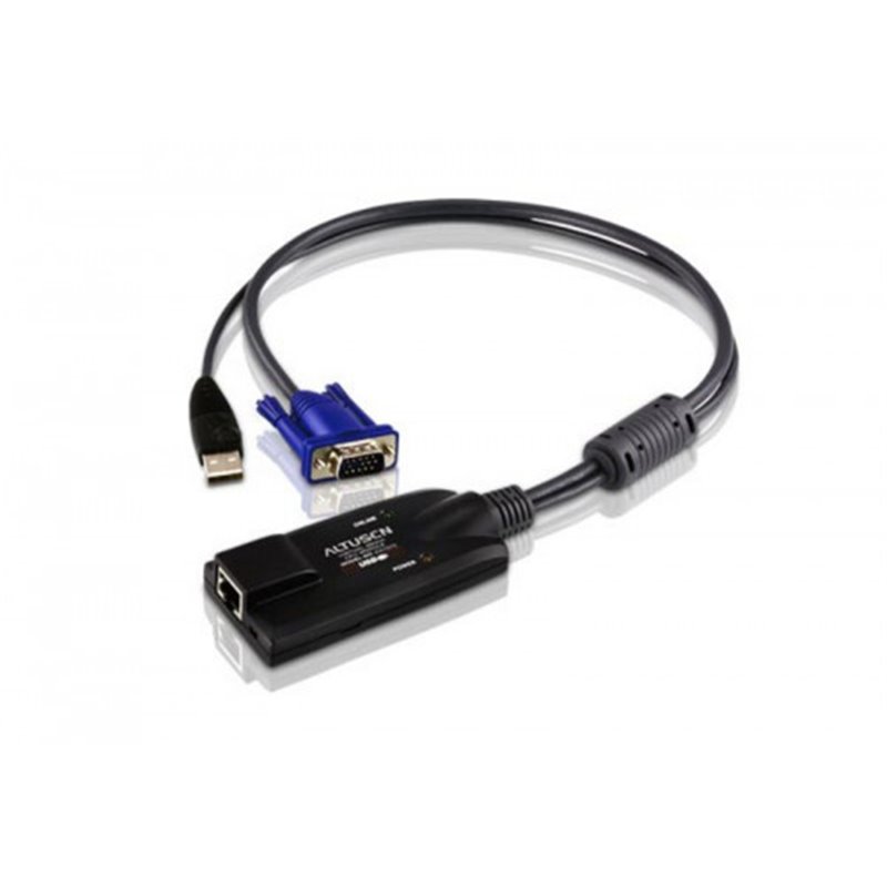 Aten KA7570 cable para video, teclado y ratón (kvm) Negro