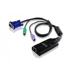 Aten KA7520 cable para video, teclado y ratón (kvm) Negro