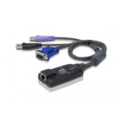 Aten Adaptador KVM VGA USB compatible Smart Card con Virtual Media