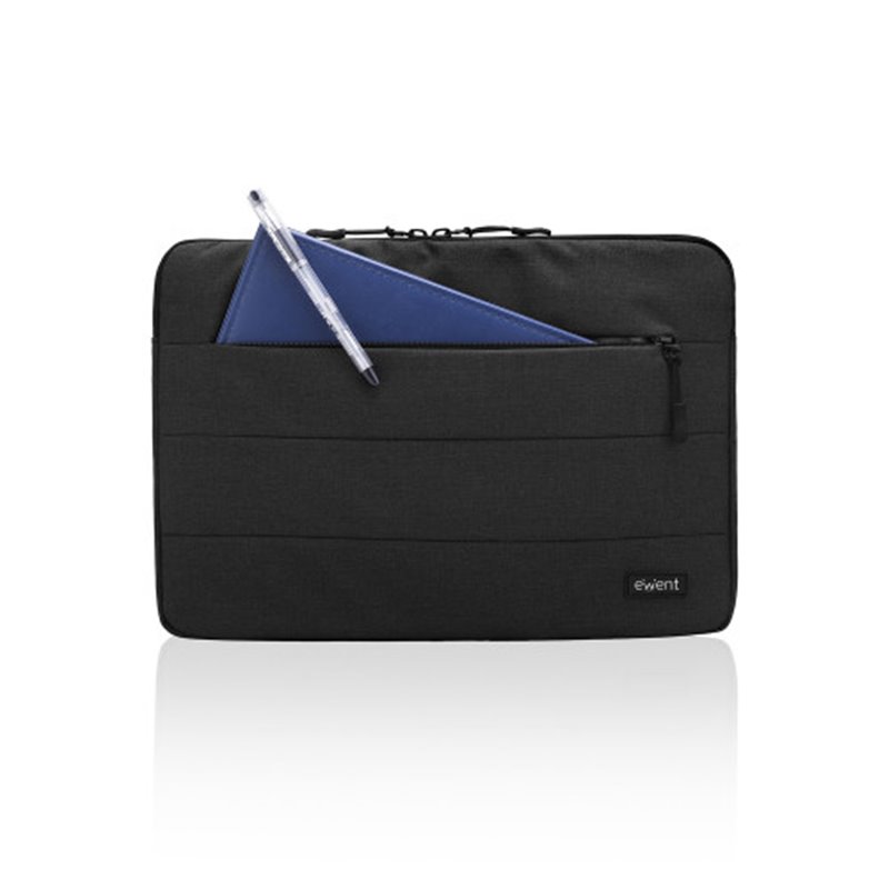 Ewent City Sleeve maletines para portátil 39,6 cm (15.6") Funda Negro