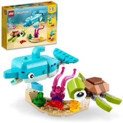 LEGO CREATOR DELFIN Y TORTUGA