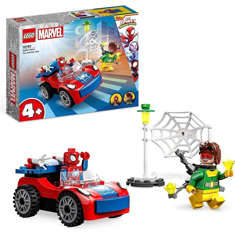 LEGO SUPER HEROES MARVEL COCHE DE SPIDERMAN Y DOC OCK