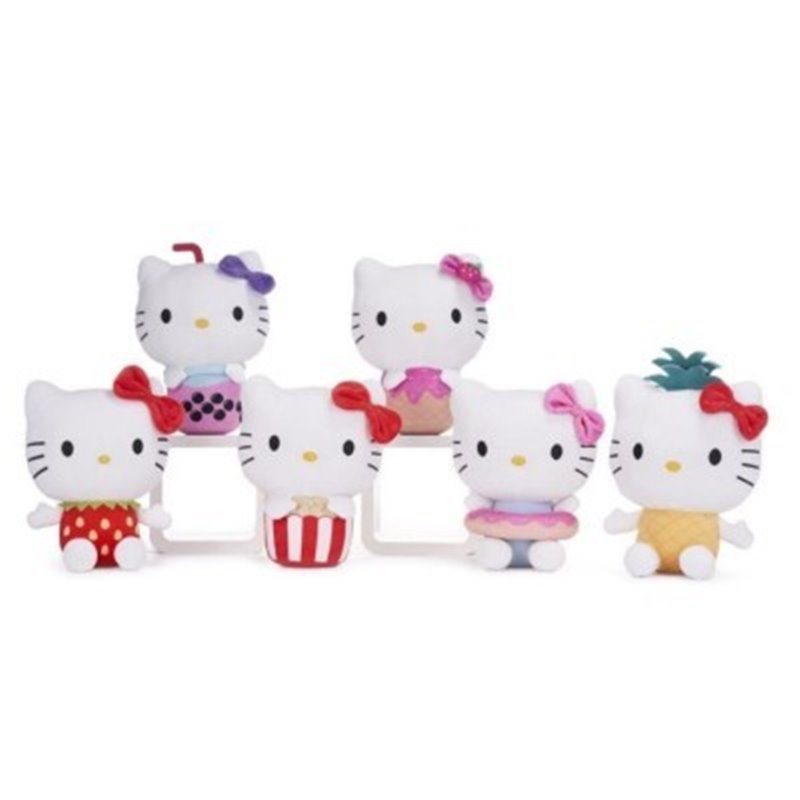 PELUCHE SURTIDO HELLO KITTY TREATS 25cm 6 MODELOS