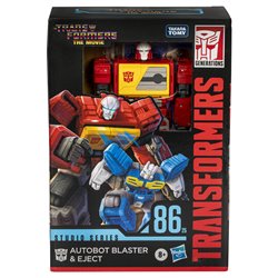 Figura Autobot Blaster & Eject Voyager Class Transformers Studio Series 16,5cm