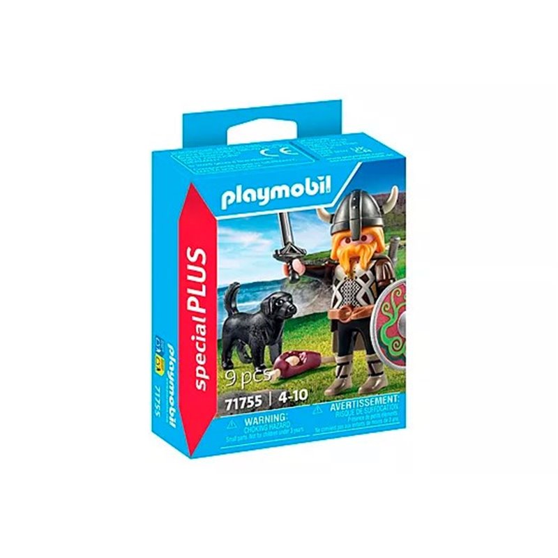 PLAYMOBIL - VIKINGO CON PERRO GUARDIAN