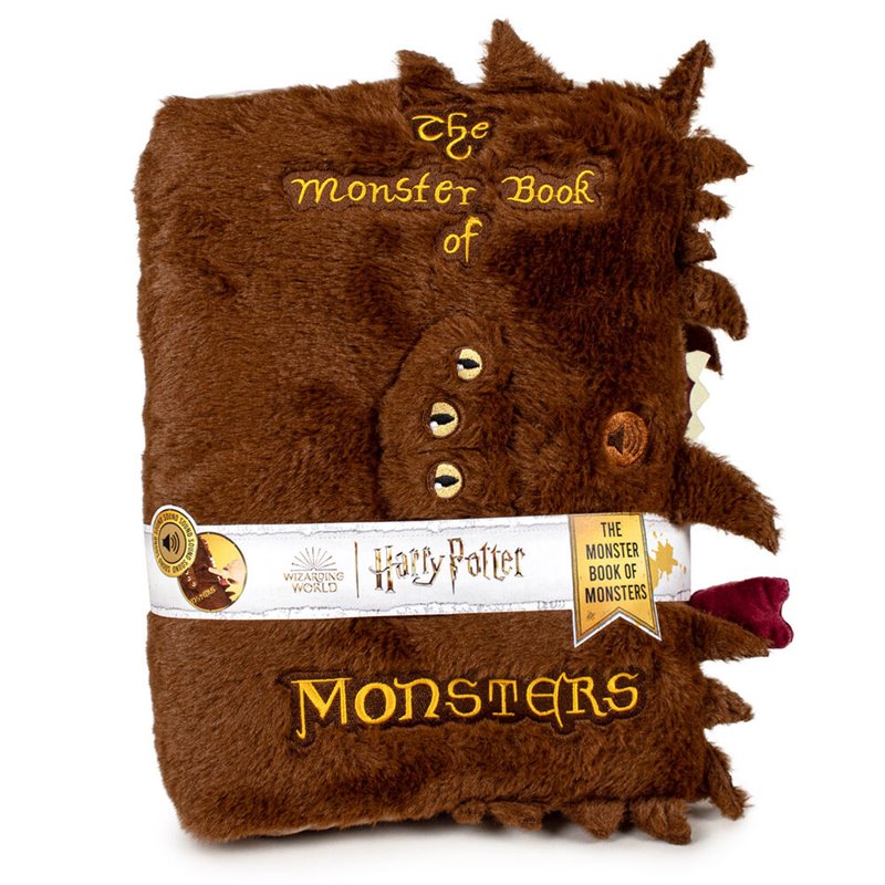 Peluche Libro de los Monstruos Harry Potter 32cm sonido