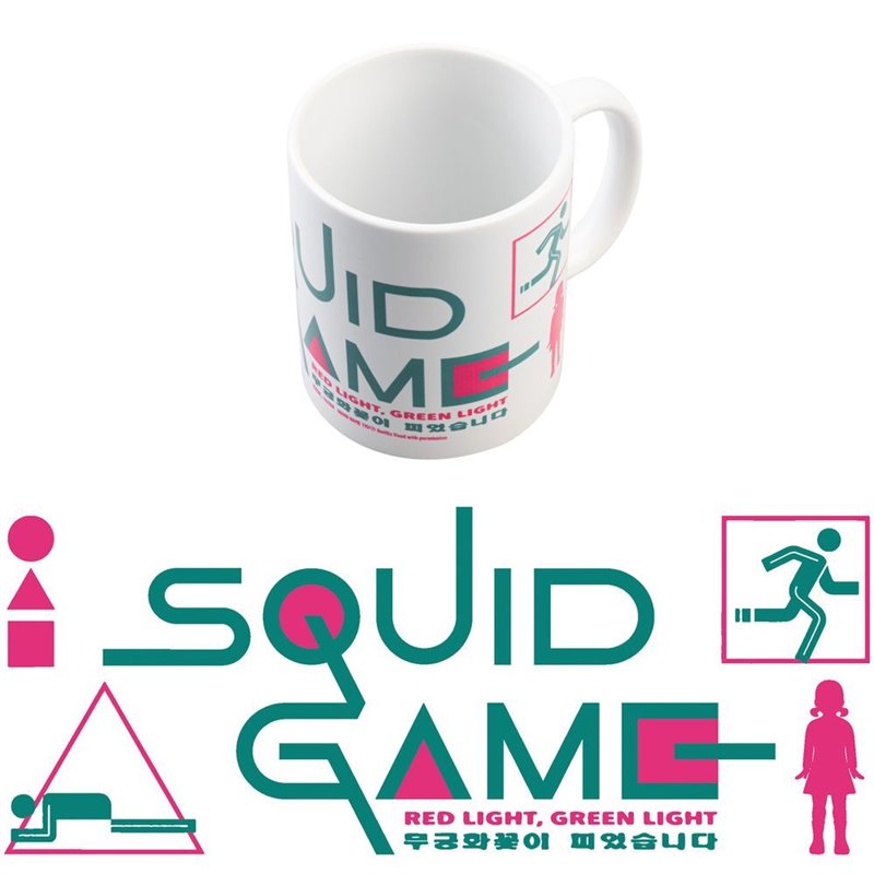 Taza El Juego del Calamar 350ml