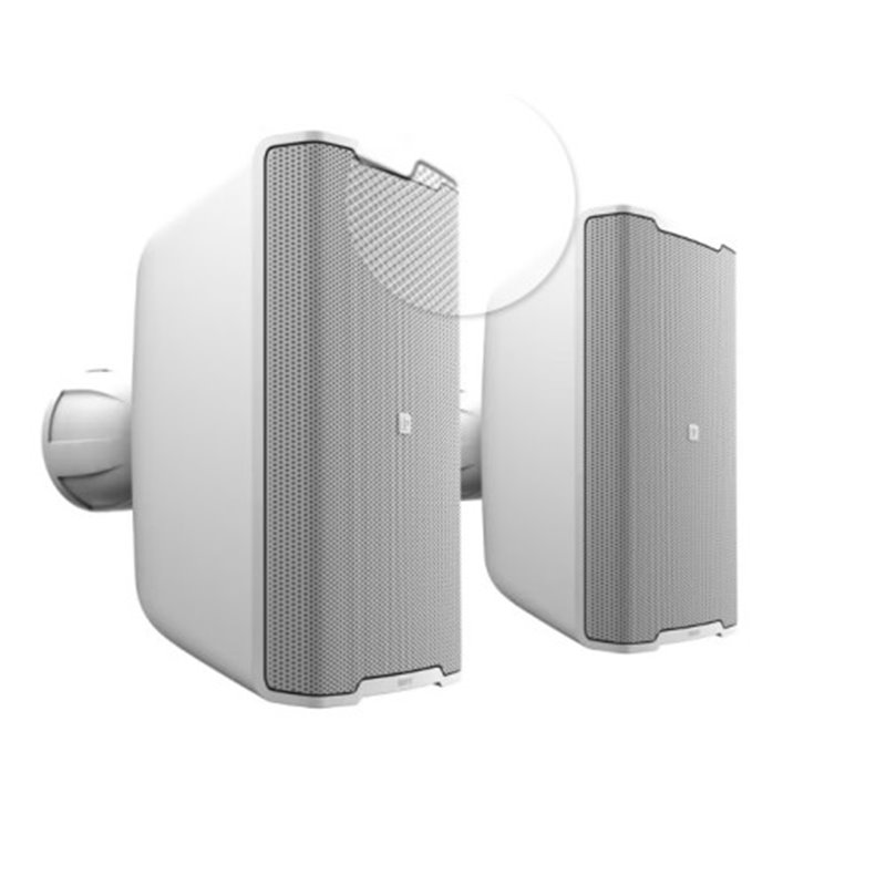 LD SYSTEMS INTEGRATION SERIE DQOR (LDDQOR5TW) 5" TWO-WAY PASSIVE INDOOR/OUTDOOR INSTALLATION LOUDSPEAKER 16 OHM, 70/100 V, WHITE