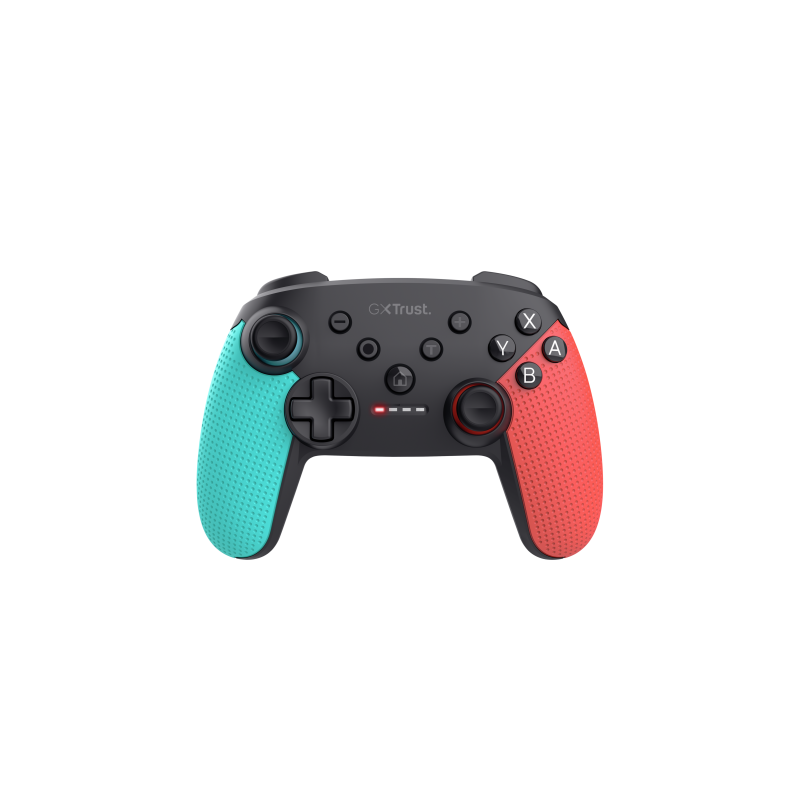 Trust GXT 1246B Muta Negro, Azul, Rojo Bluetooth Gamepad Nintendo Switch, Nintendo Switch Lite