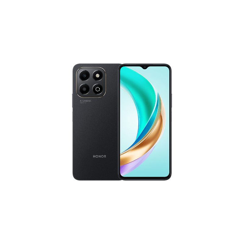 Honor X6b 16,7 cm (6.56") SIM doble Android 14 4G USB Tipo C 4 GB 128 GB 5200 mAh Negro