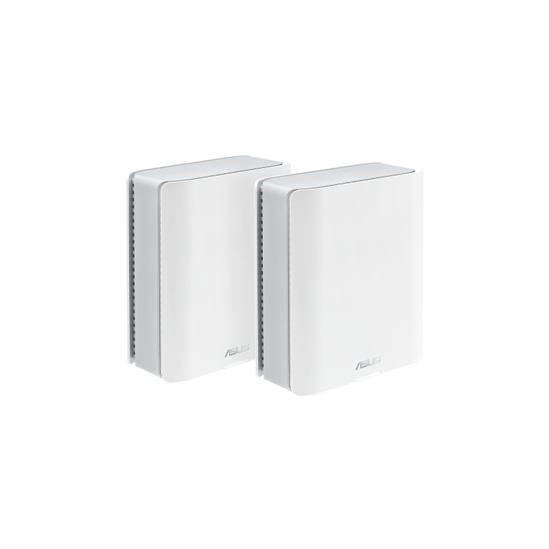 ASUS ZenWiFi BT8 (2-pack) Tribanda (2.4 GHz / 5 GHz / 6 GHz) Wi-Fi 7 (802.11be) Blanco 3 Interno