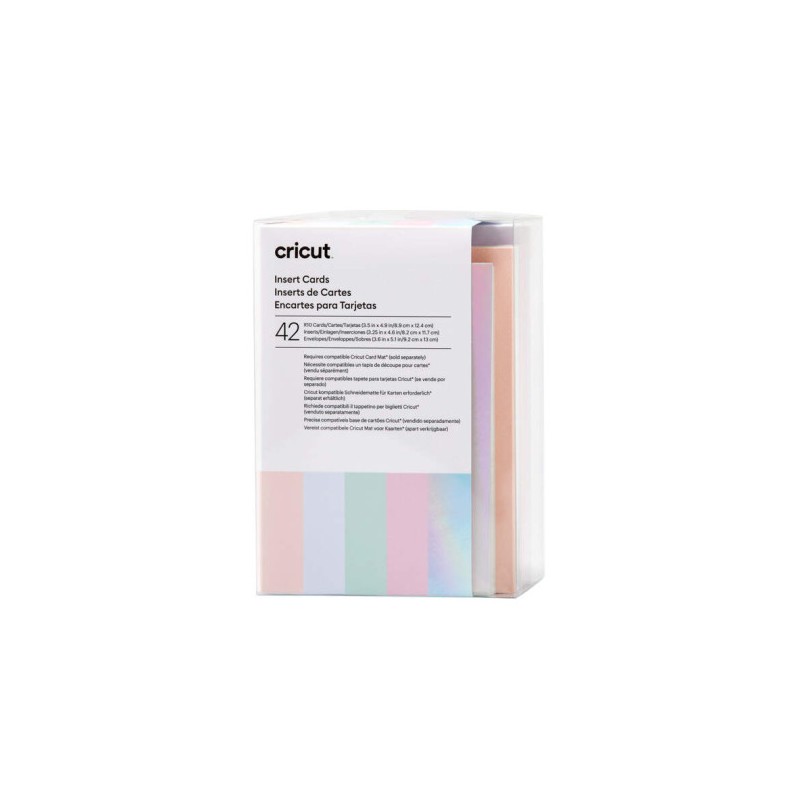 Cricut 2009463 cartón y papel de construcción 42 hojas