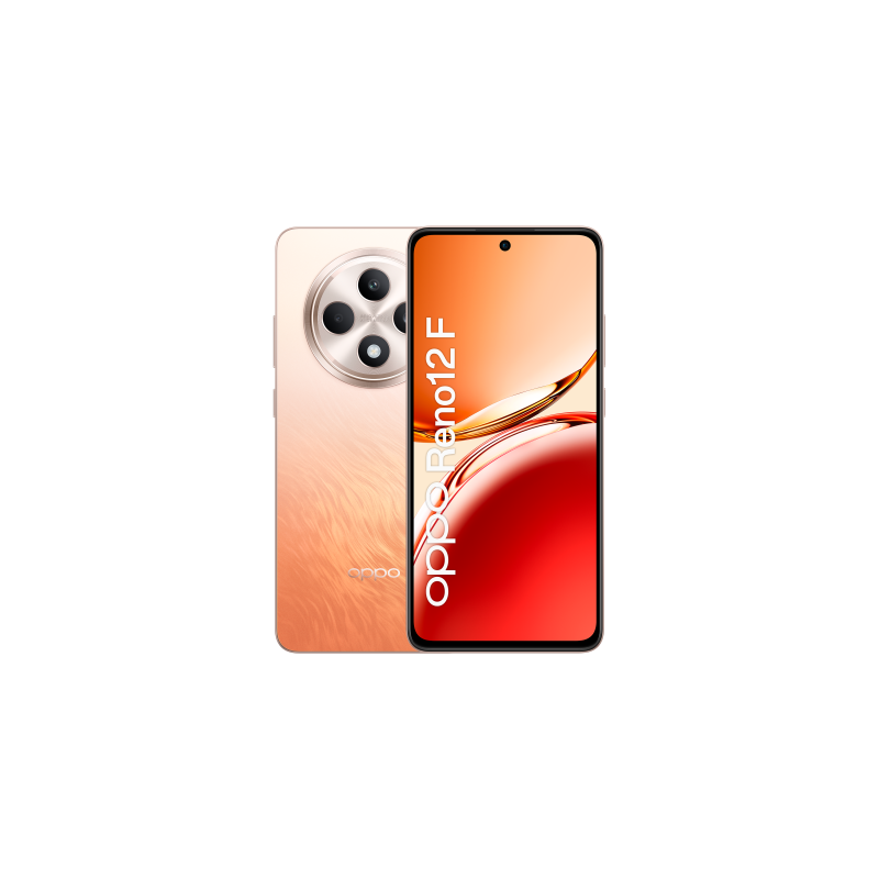 OPPO Reno12 F 4G 16,9 cm (6.67") SIM doble Android 14 USB Tipo C 8 GB 256 GB 5000 mAh Naranja