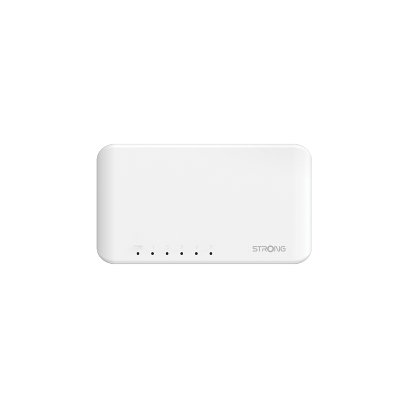 Strong SW5000P switch Gigabit Ethernet (10/100/1000) Blanco