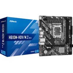 Asrock H610M-HDV/M.2 R2.0 Intel H610 LGA 1700 micro ATX