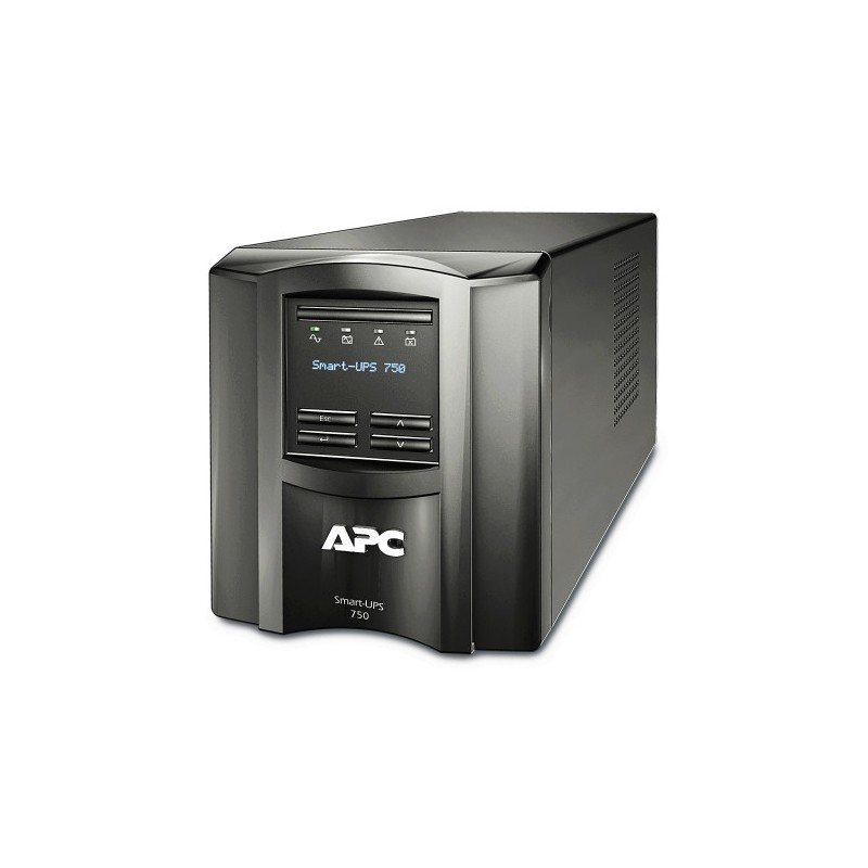 APC SMT750IC sistema de alimentación ininterrumpida (UPS) Línea interactiva 0,75 kVA 500 W 6 salidas AC