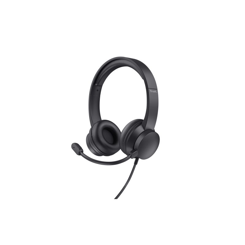 Trust Ayda Auriculares Alámbrico Diadema Llamadas/Música Negro