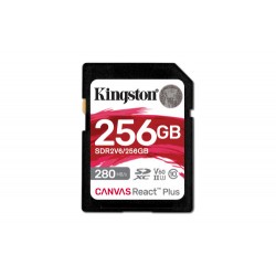 Kingston Technology Canvas React Plus 256 GB SDXC UHS-II Clase 10