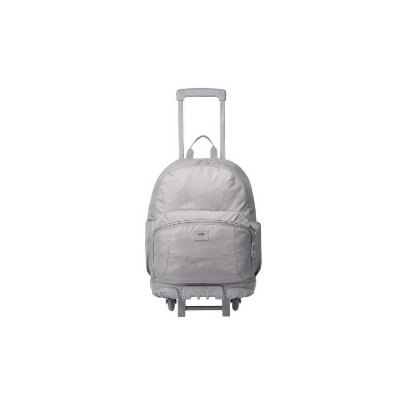 MOCHILA ESCOLAR CON RUEDAS COLOR GRIS - TRIK TOTTO MA03TKI003-23100-G78