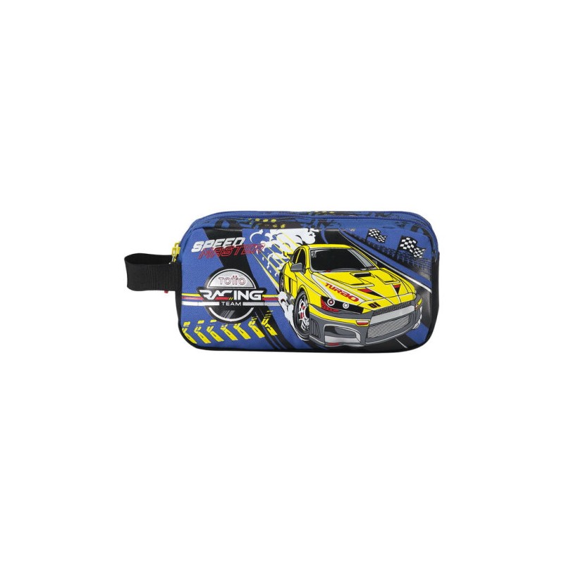 ESTUCHE ESCOLAR DE CARRERAS DE COCHES TOTTO AJ52VLC001-2310-6J7U