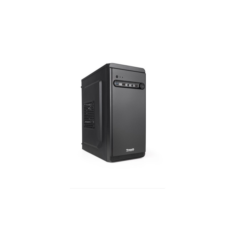 TooQ Caja Minitorre Micro-ATX Negra
