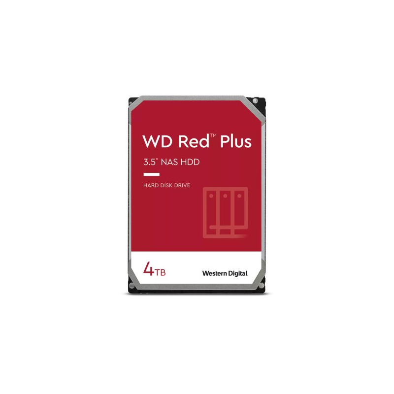 Western Digital Red Plus WD40EFPX disco duro interno 3.5" 4000 GB Serial ATA III