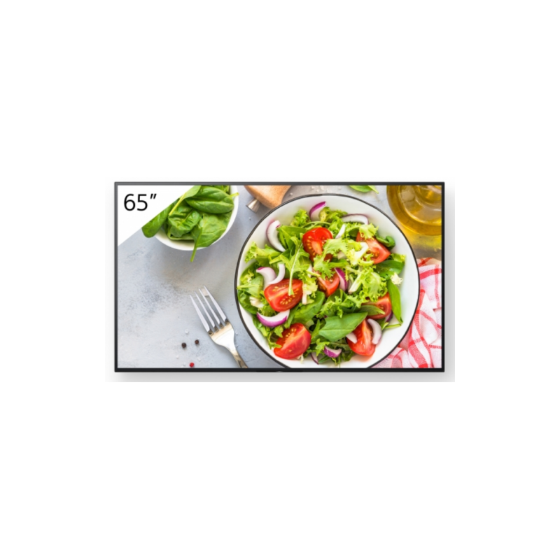 Sony FW-65BZ35L pantalla de señalización Pantalla plana para señalización digital 165,1 cm (65") LCD Wifi 550 cd / m² 4K Ultra H