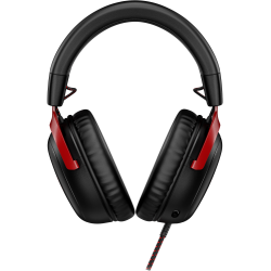 HP HyperX Cloud III - Auriculares gaming (negro-rojo)